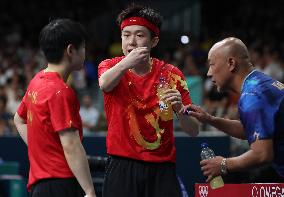 (PARIS2024)FRANCE-PARIS-OLY-TABLE TENNIS