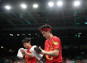 (PARIS2024)FRANCE-PARIS-OLY-TABLE TENNIS