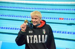 Olympic Games Paris 2024 - Swimming - Men's 100m Breaststroke Final