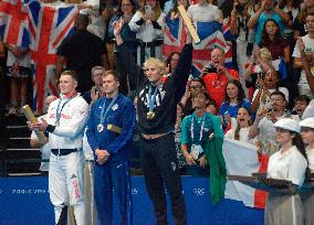 Olympic Games Paris 2024 - Swimming - Men's 100m Breaststroke Final