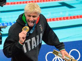 Olympic Games Paris 2024 - Swimming - Men's 100m Breaststroke Final