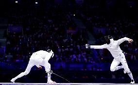 (PARIS2024)FRANCE-PARIS-OLY-FENCING