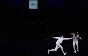 (PARIS2024)FRANCE-PARIS-OLY-FENCING