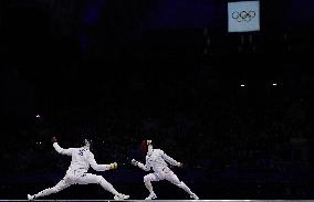 (PARIS2024)FRANCE-PARIS-OLY-FENCING