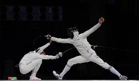 (PARIS2024)FRANCE-PARIS-OLY-FENCING