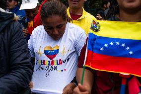 Venezuelans in Colombia during Presidential Elections