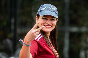Venezuelans in Colombia during Presidential Elections
