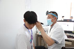 A Conscription Medical Examination Station in Funing