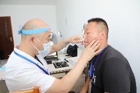 A Conscription Medical Examination Station in Funing