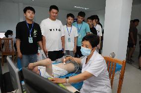 A Conscription Medical Examination Station in Funing