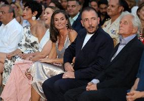 Queen Letizia At The Closing Ceremony Of Atlantida Mallorca Film Fest