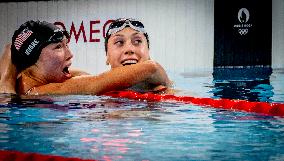 Paris 2024 - 100m Butterfly - Torri Huske Wins Gold