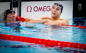 Paris 2024 - 100m Butterfly - Torri Huske Wins Gold