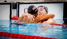 Paris 2024 - 100m Butterfly - Torri Huske Wins Gold