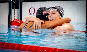 Paris 2024 - 100m Butterfly - Torri Huske Wins Gold