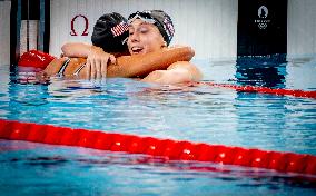 Paris 2024 - 100m Butterfly - Torri Huske Wins Gold