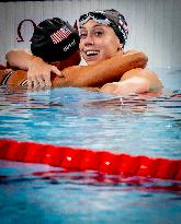 Paris 2024 - 100m Butterfly - Torri Huske Wins Gold