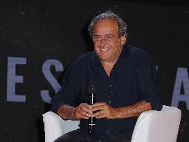 Michel Platini Honored At Magna Graecia Film Festival - Italy