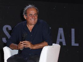 Michel Platini Honored At Magna Graecia Film Festival - Italy