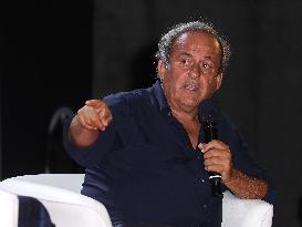 Michel Platini Honored At Magna Graecia Film Festival - Italy