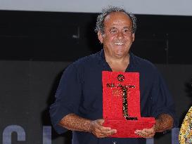 Michel Platini Honored At Magna Graecia Film Festival - Italy