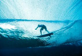 Paris 2024 - Women's Round 1 Heat Of Surfing