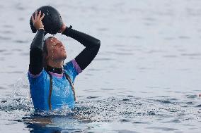 Paris 2024 - Women's Round 1 Heat Of Surfing