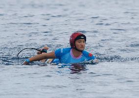 Paris 2024 - Women's Round 1 Heat Of Surfing