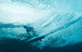 Paris 2024 - Women's Round 1 Heat Of Surfing