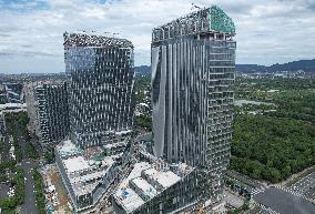 Bytedance (Tiktok) Center Construction in Hangzhou