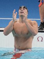 Paris 2024 - Men's 100m Breaststroke - Nicolo Martinenghi Wins Gold