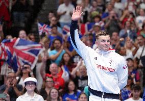 Paris 2024 - Men's 100m Breaststroke - Nicolo Martinenghi Wins Gold