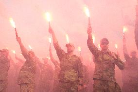 Kyiv pays tribute to Olenivka prison massacre victims