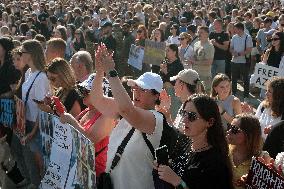 Kyiv pays tribute to Olenivka prison massacre victims