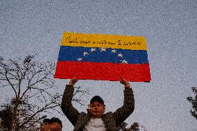 Venezuelan People Gather In Chile During Venezuela’s Elections