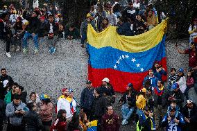 Venezuelan People Gather In Chile During Venezuela’s Elections