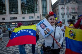 Venezuelans Demonstration In Lisbon