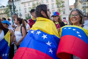 Venezuelans Demonstration In Lisbon