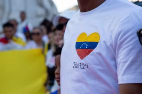 Venezuelans Demonstration In Lisbon