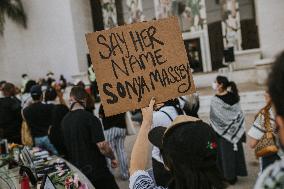 'Justice for Sonya Massey' Rally In Los Angeles