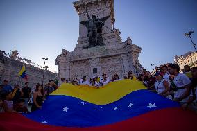 Venezuelans Demonstration In Lisbon