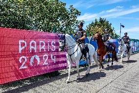 Daily Life Pictures Around The Stade De France During The Paris 2024 Olympic Games