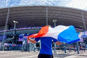 Daily Life Pictures Around The Stade De France During The Paris 2024 Olympic Games