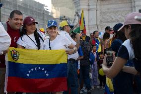 Venezuelans Rally For Democracy, Lisbon