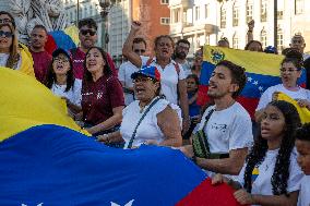 Venezuelans Rally For Democracy, Lisbon