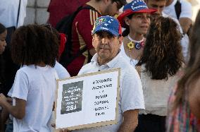 Venezuelans Rally For Democracy, Lisbon