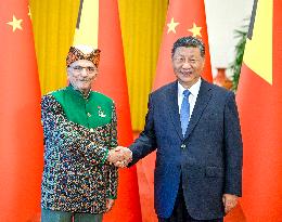 CHINA-BEIJING-XI JINPING-TIMOR-LESTE-PRESIDENT-TALKS (CN)