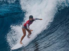 Paris 2024 - Women's Round 2 Heat Of Surfing