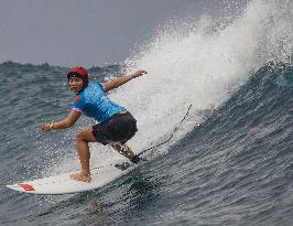 Paris 2024 - Women's Round 2 Heat Of Surfing