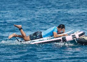 Paris 2024 - Women's Round 2 Heat Of Surfing